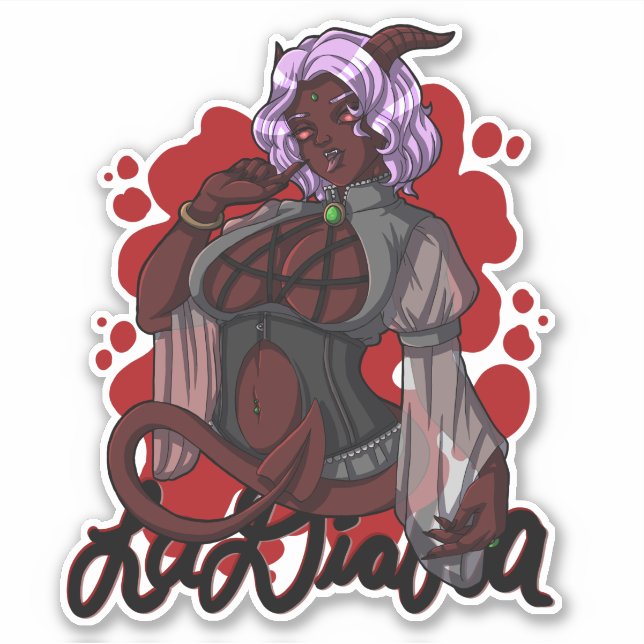 Adesivo La Diabla (Frente)