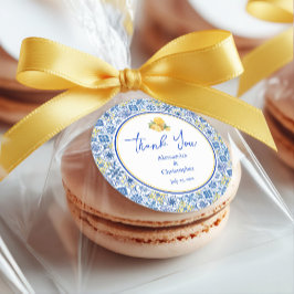 Adesivo La Dolce Vita Italian Destination Wedding Labels