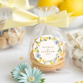 Adesivo La Dolce Vita Lemon italian wedding name