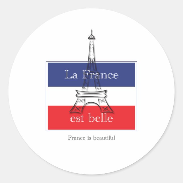 Adesivo La France est Belle (Frente)