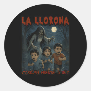 Adesivo La Llorona Mexicana Incrível Halloween Espanhol