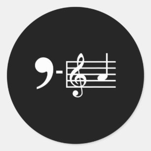 Adesivo La Music Notes Kamala Harris Suporte a Música