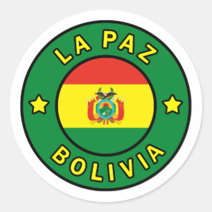 Adesivo La Paz Bolívia