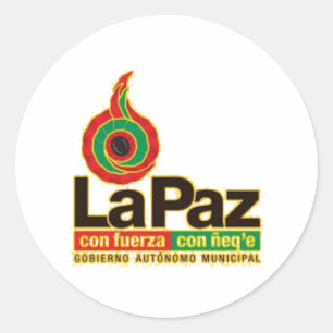 Adesivo La Paz con fuerza con ñeqe