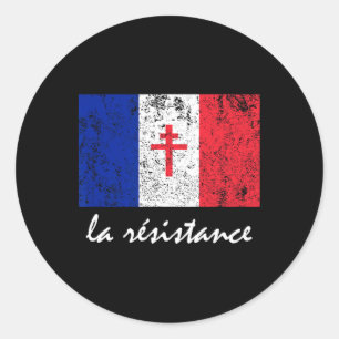 Adesivo La Resistance The French Flag France Paris Wwii T