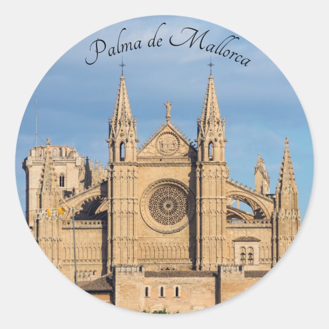 Adesivo La Seu, Catedral de Palma de Maiorca - Espanha (Frente)