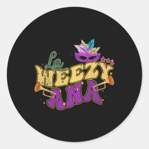 Adesivo La Weezy Ana Groovy Carnaval de Mardi Gras Louisia