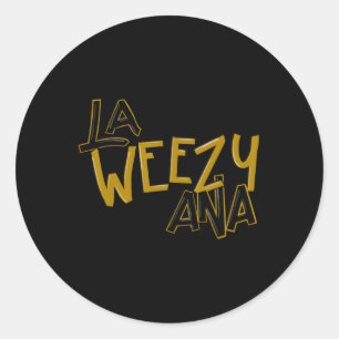 Adesivo La Weezy Ana Louisiana Feliz Fantasia de Carnaval