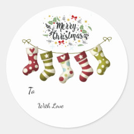 Adesivo Label/ Christmas Favor Stickers