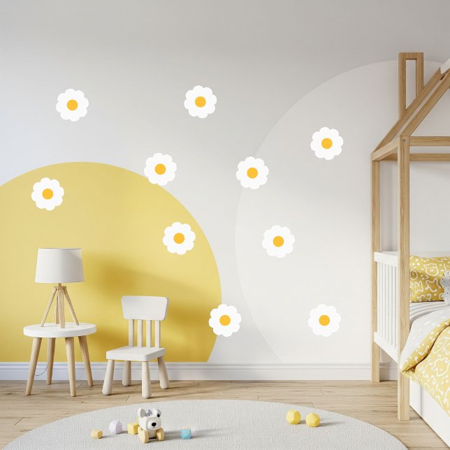 Adesivo Labels Stickers - Daisies (Criador carregado)