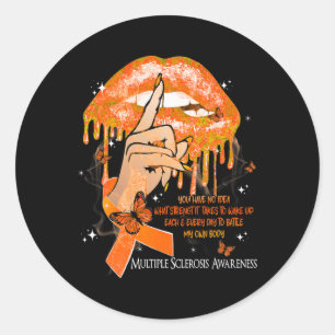 Adesivo Lábios Borboletas Mulheres com esclerose múltipla