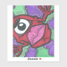 Adesivo Lábios Monster Vinil