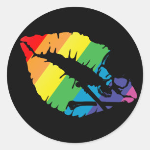 Adesivo lábios venenosos