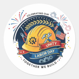 Adesivo Labor Day Worker Helmet Sticker Construction Tools