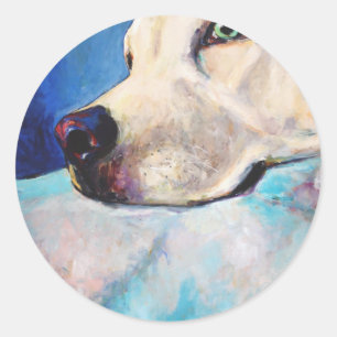 Adesivo Laboratório azul