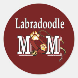 Adesivo Labradoodle MOM Gifts
