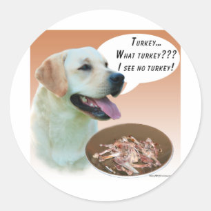 Adesivo Labrador Retriever (amarelo) Turquia