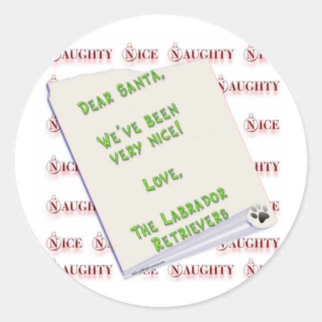 Adesivo LabradorpluralNice (Frente)