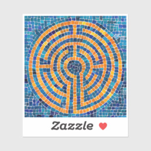 Adesivo LABYRINTH IV 3x3 Vinheta