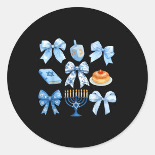Adesivo Laço Coquete Hanukkah Chanukah Pijama Latke Judaic