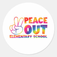 Laço de despedida da Peace Out Elementary School n