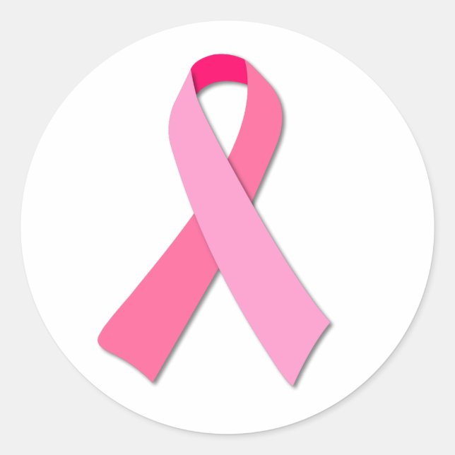 Adesivo Laço Rosa (Frente)