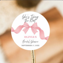 Laço Rosa Ela Está Se Casando Lindo Chá de Panela 