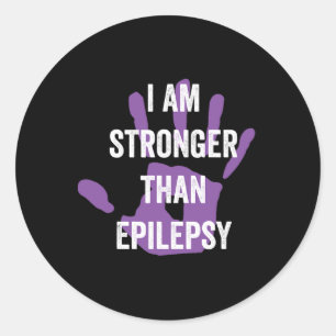 Adesivo Laço Roxo de Conscientização da Epilepsia - Consci