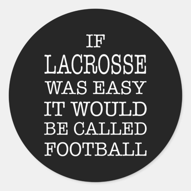 Adesivo Lacrosse (Frente)
