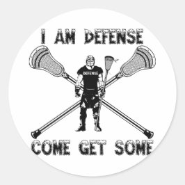 Adesivo Lacrosse Defense GetSome Sticker