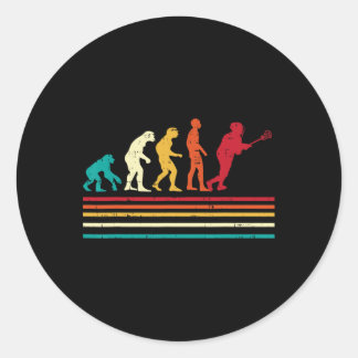 Adesivo Lacrosse Evolution Retro Lax Player Goalie Men Wom