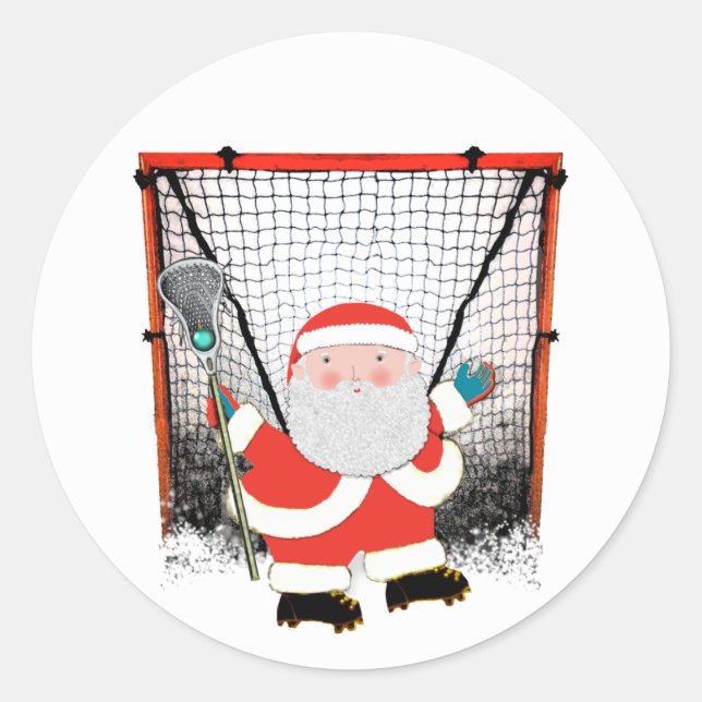 Adesivo Lacrosse Férias de Natal (Frente)