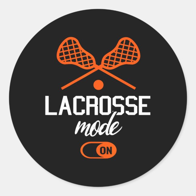Adesivo Lacrosse Fixa Gráfico Lacrosse (Frente)