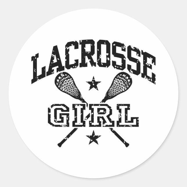 Adesivo Lacrosse Girl (Frente)