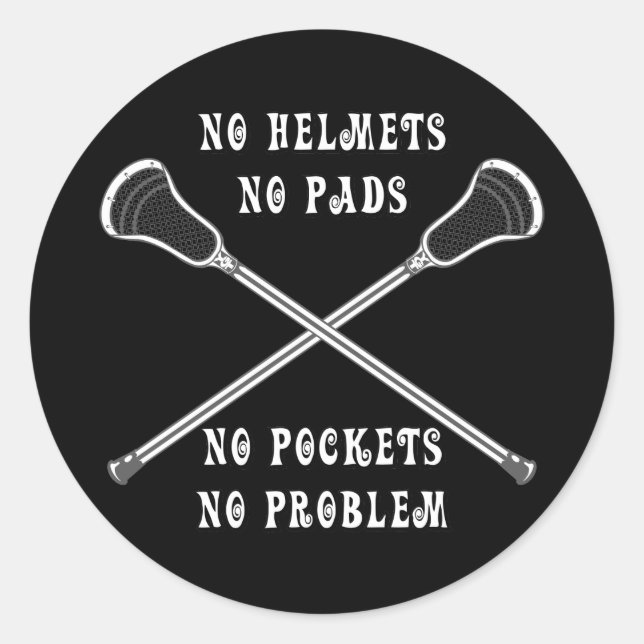 Adesivo Lacrosse Girls No Sticker (Frente)
