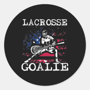 Adesivo Lacrosse Goalie Lax Goalkeeper