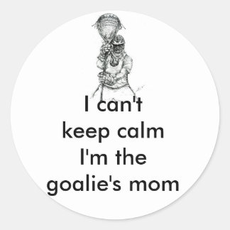 Adesivo Lacrosse Goalie Mãe Sticker