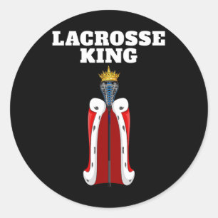Adesivo Lacrosse King Mens Lacrosse Camisa Para Meninos Do