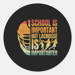 Adesivo Lacrosse Lax Lacrosse É Importante Rapazes