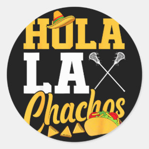 Adesivo Lacrosse lax mexicano cinco de mayo olá laxchachos