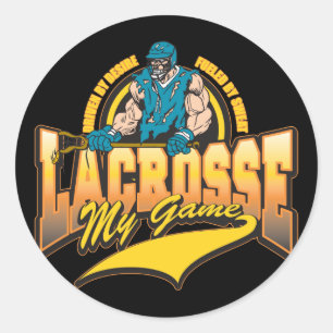 Adesivo Lacrosse meu jogo