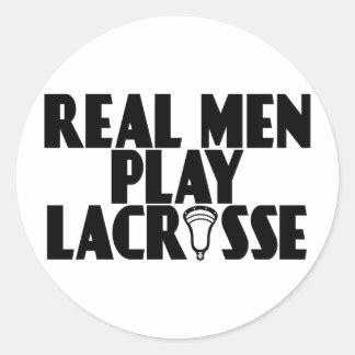 Adesivo Lacrosse Real Men