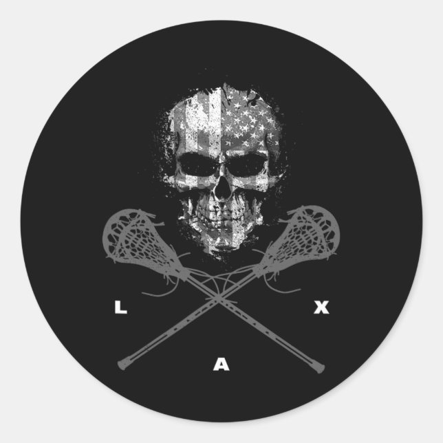 Adesivo Lacrosse Roupa - Lacrosse 23 (Frente)