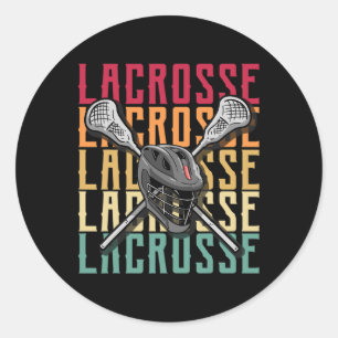 Adesivo Lacrosse Shirts Lacrosse Player Lax Stick