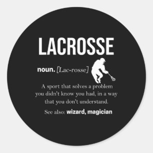 Adesivo Lacrosse Shirts Mens Lacrosse Player Lax Stick 1