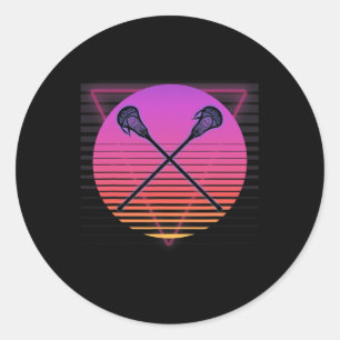 Adesivo Lacrosse Stick Retro Vaporwave Vintage 70s 80s 90s