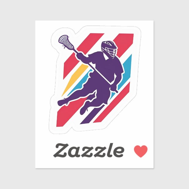 Adesivo Lacrosse Sticker (Folha)