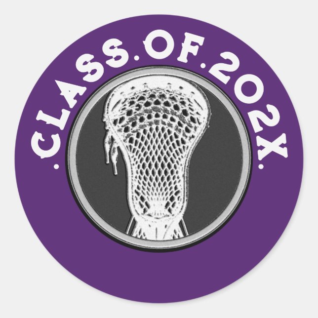 Adesivo Lacrosse Team Purple (Frente)