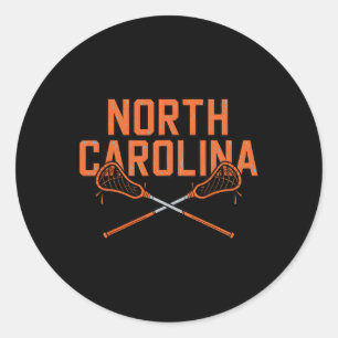 Adesivo Lacrosse Vintage Nc Lax Retro-style