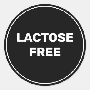 Adesivo Lactose Alergia Segura Culinária